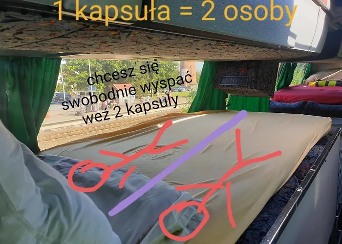 Kapsuly Sypialne Autokar Singli, Par, Ciekawe Miejsce Hotel cápsula